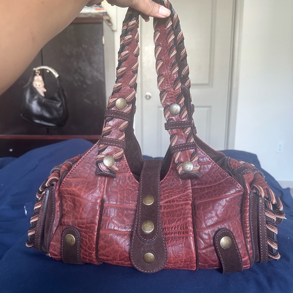 Chloe Handbags - *SOLD* Rare burgundy Chloe Silverado
